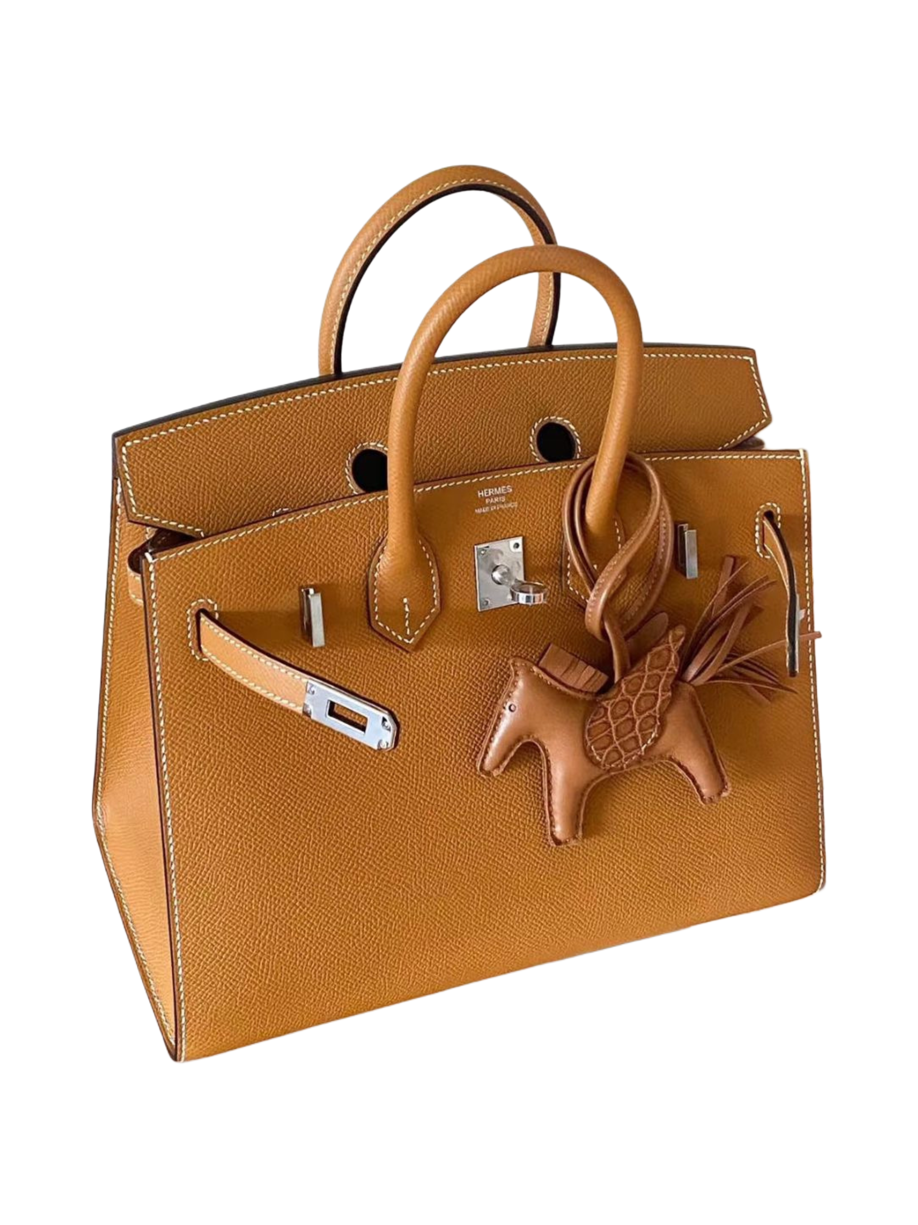 Hermès - Birkin 25 Toffee Sellier Epsom