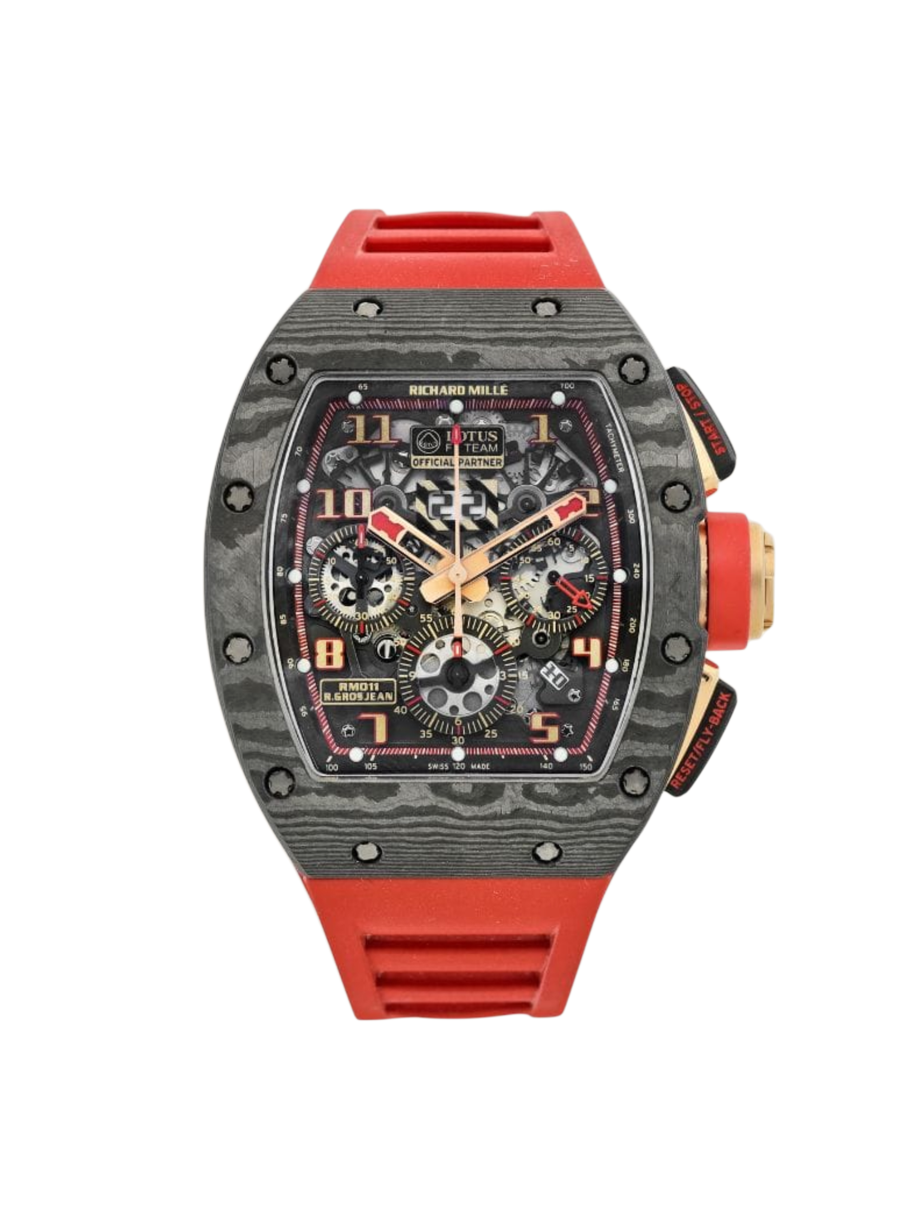 Richard Mille Romain Grosjean Lotus F1 Rose Gold RM011