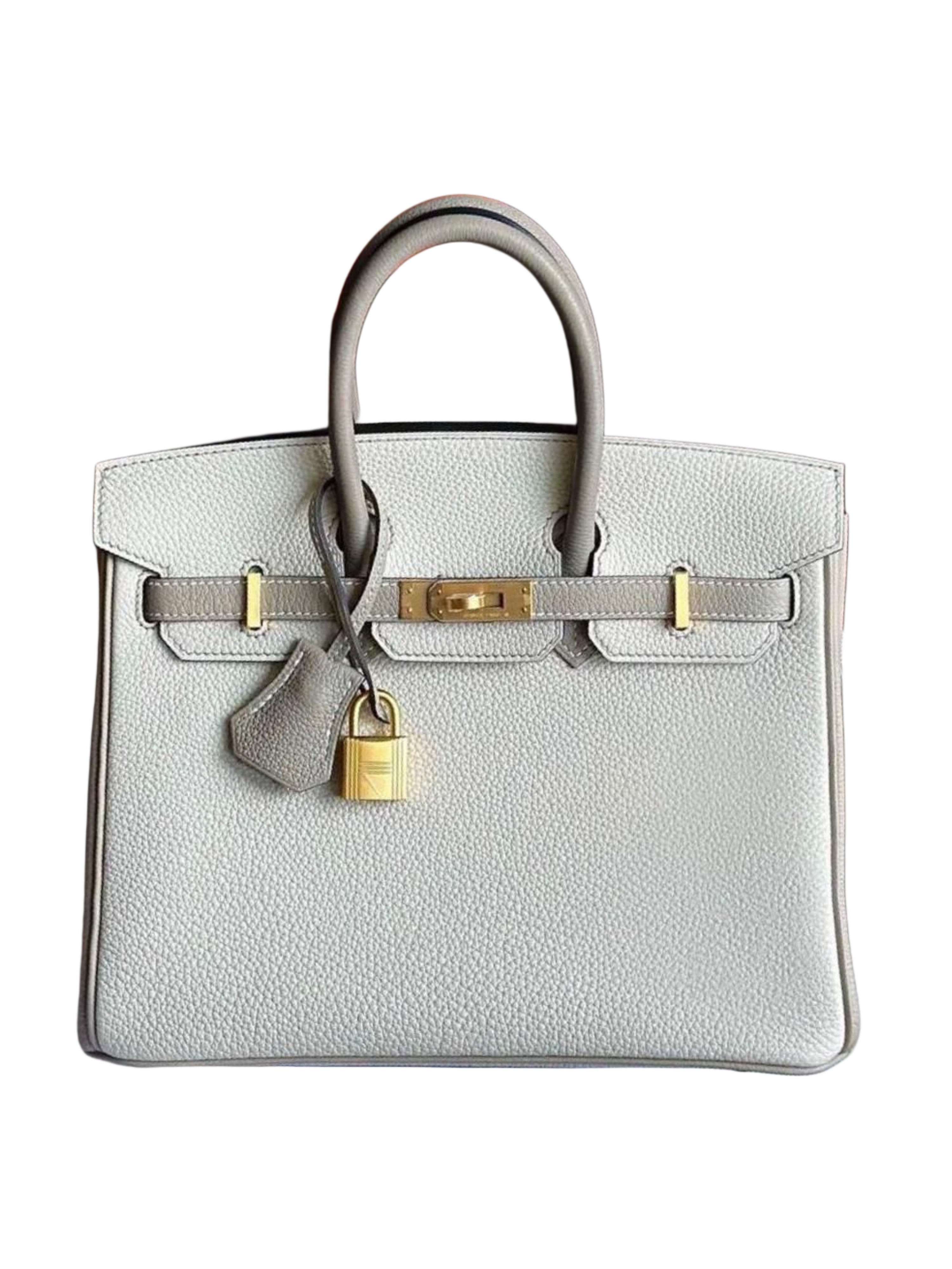Hermès - Birkin 25 Craie/Gris T Togo