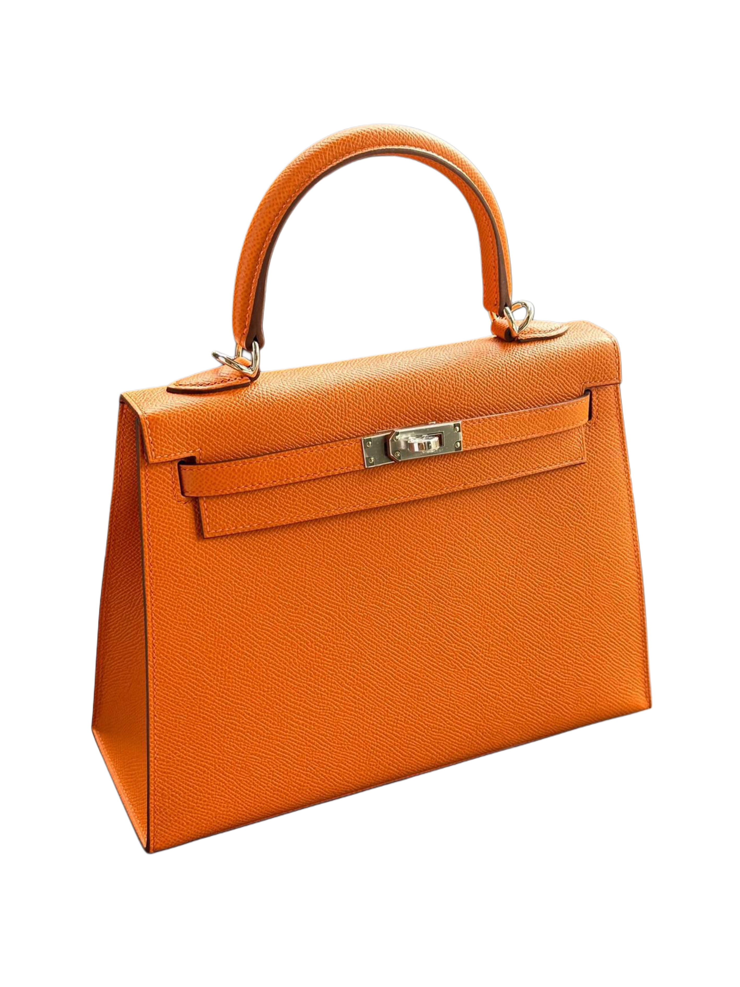Hermès - Kelly 25 Orange Epsom