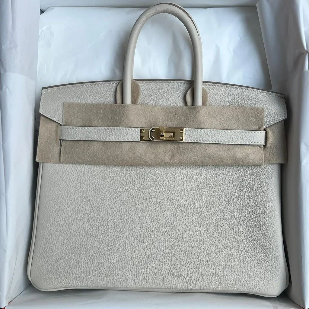 Hermès - Birkin 25 Craie Togo