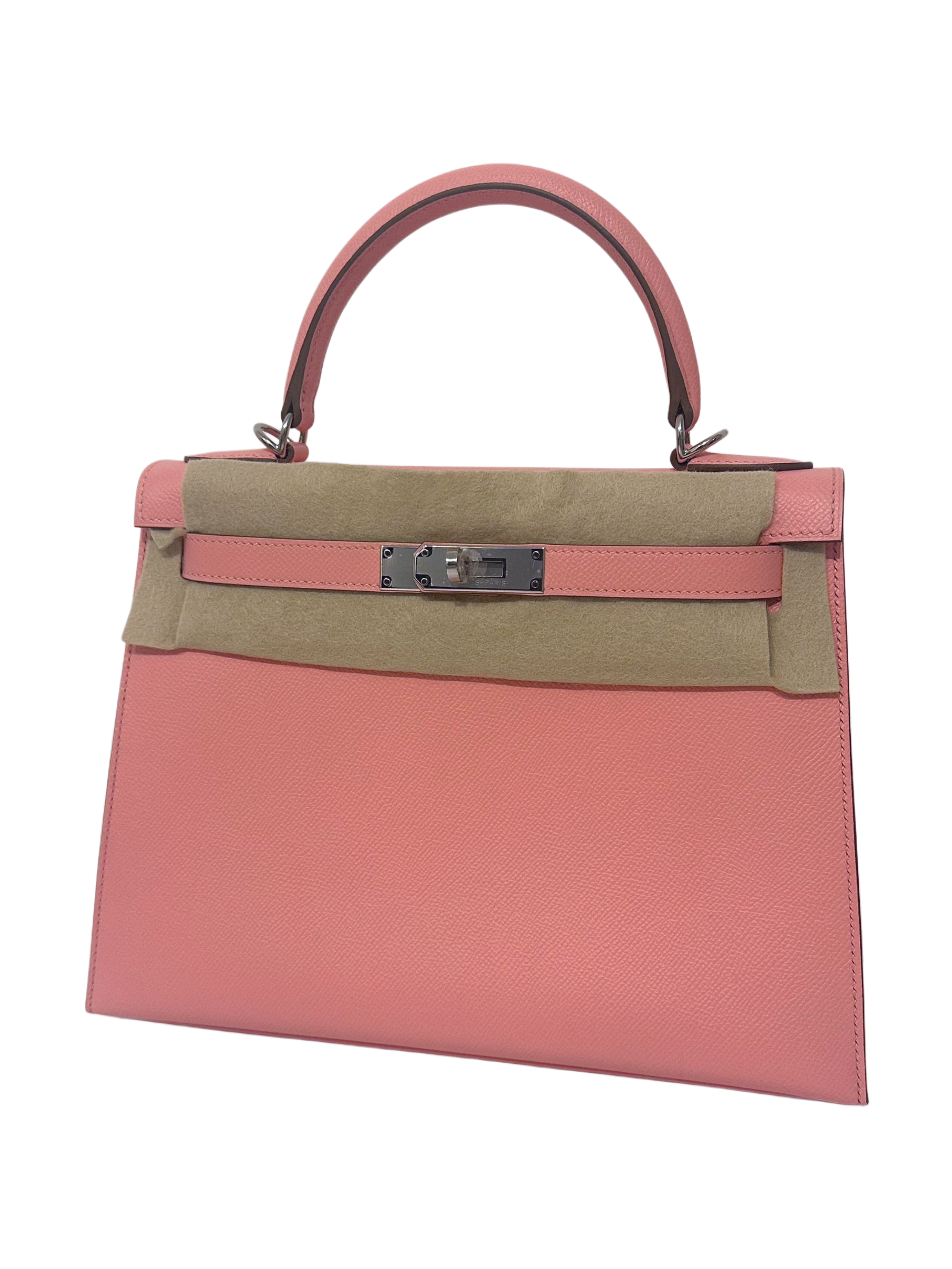 Hermès - Kelly 28 Rose Confetti Epsom