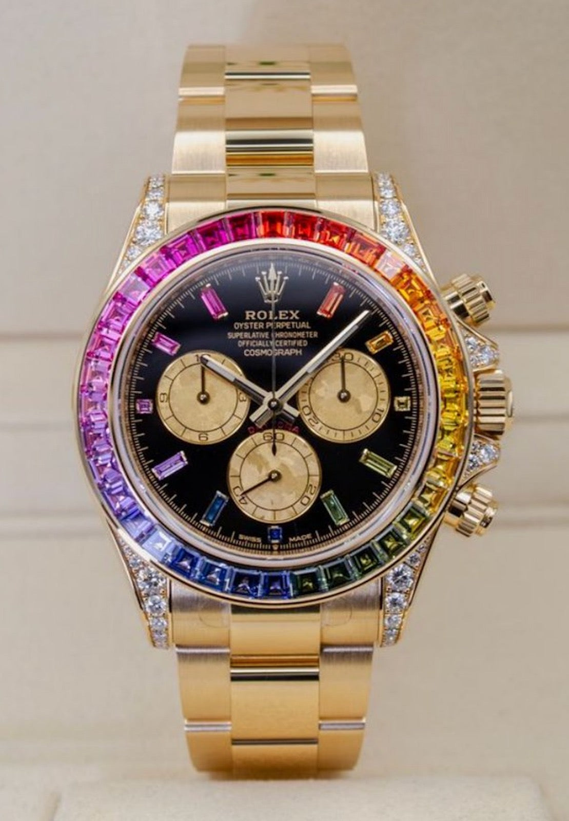 Rolex - Cosmograph Daytona Yellow Gold Rainbox 126598RBOW-001