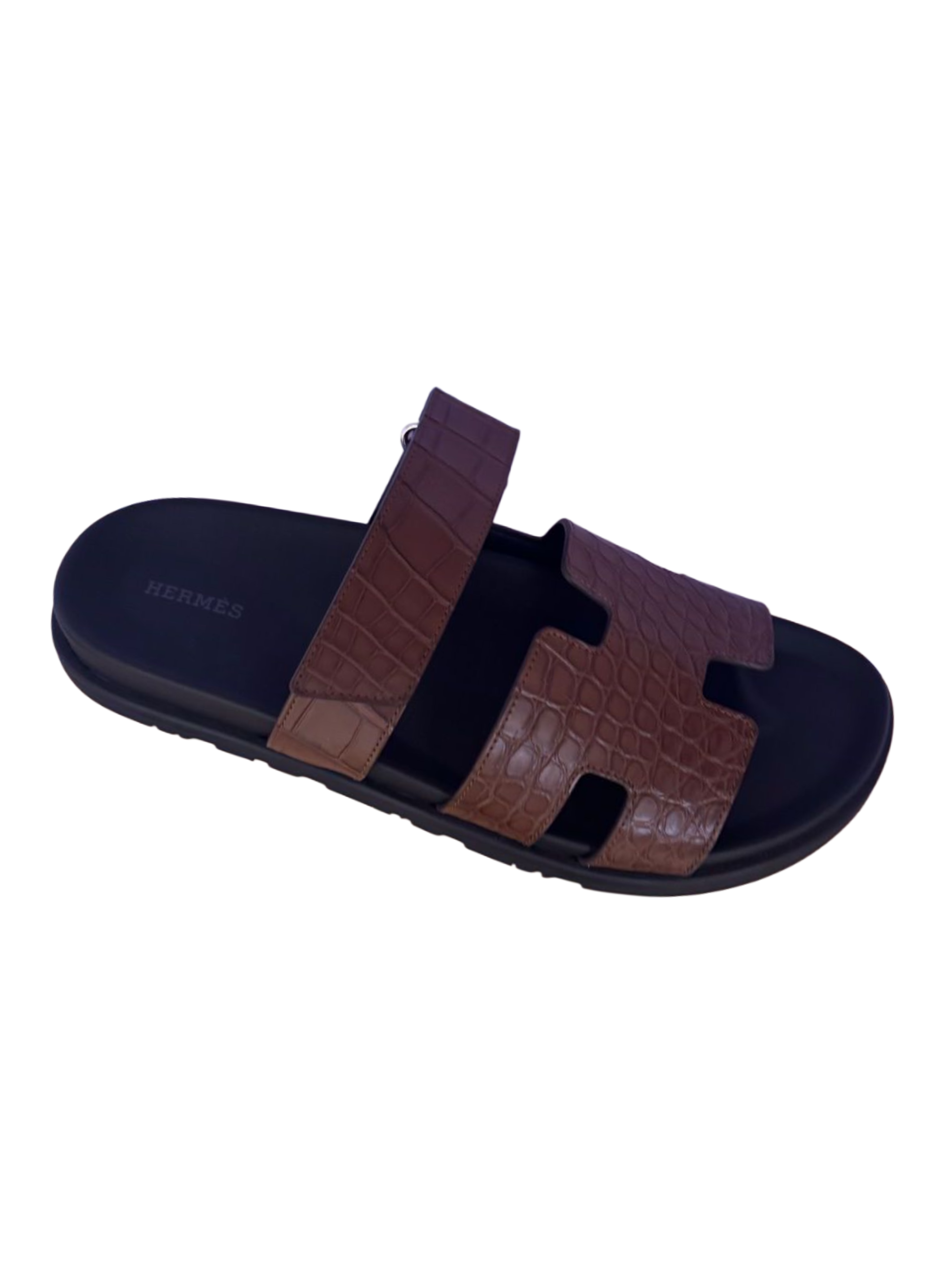 Hermès - Chypre Brown Matte Croco