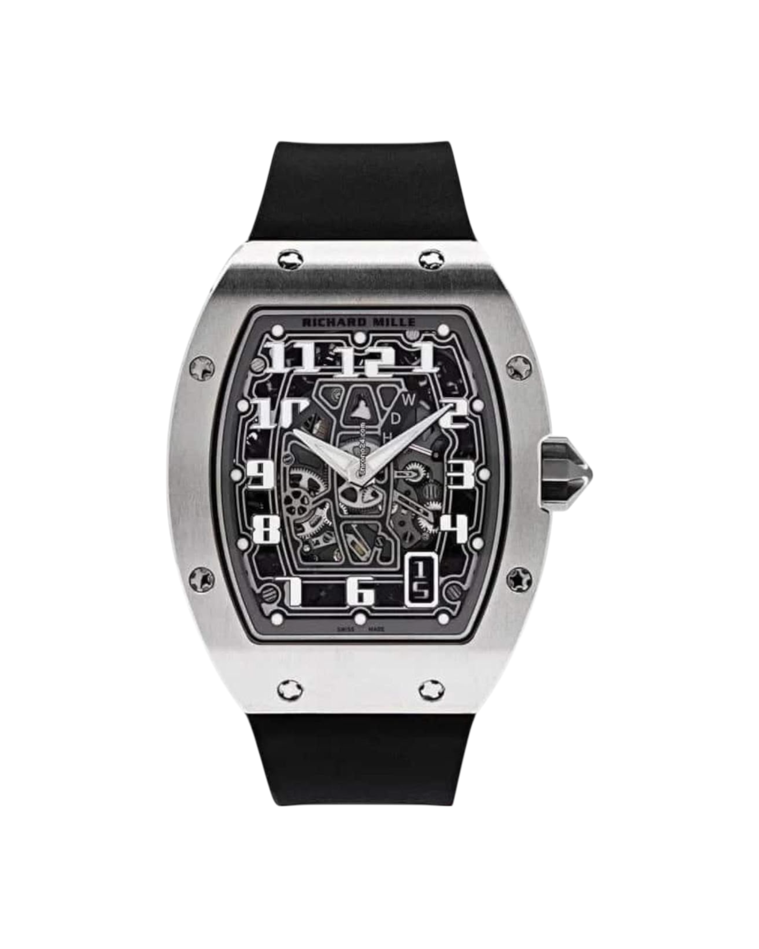 Richard Mille Titanium Extra Flat Automatic Black Dial RM67-01 TI