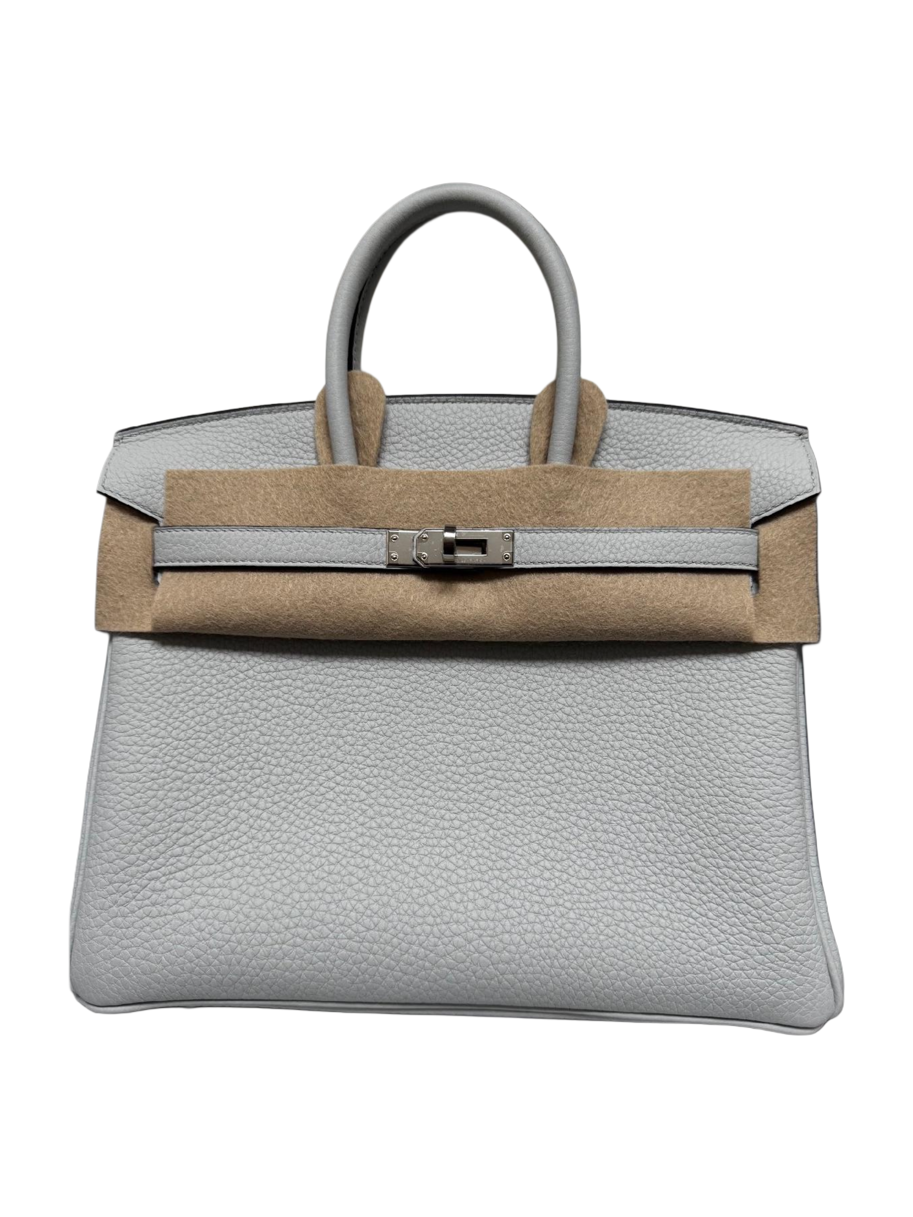 Hermès - Birkin 25  Gris Platine Togo