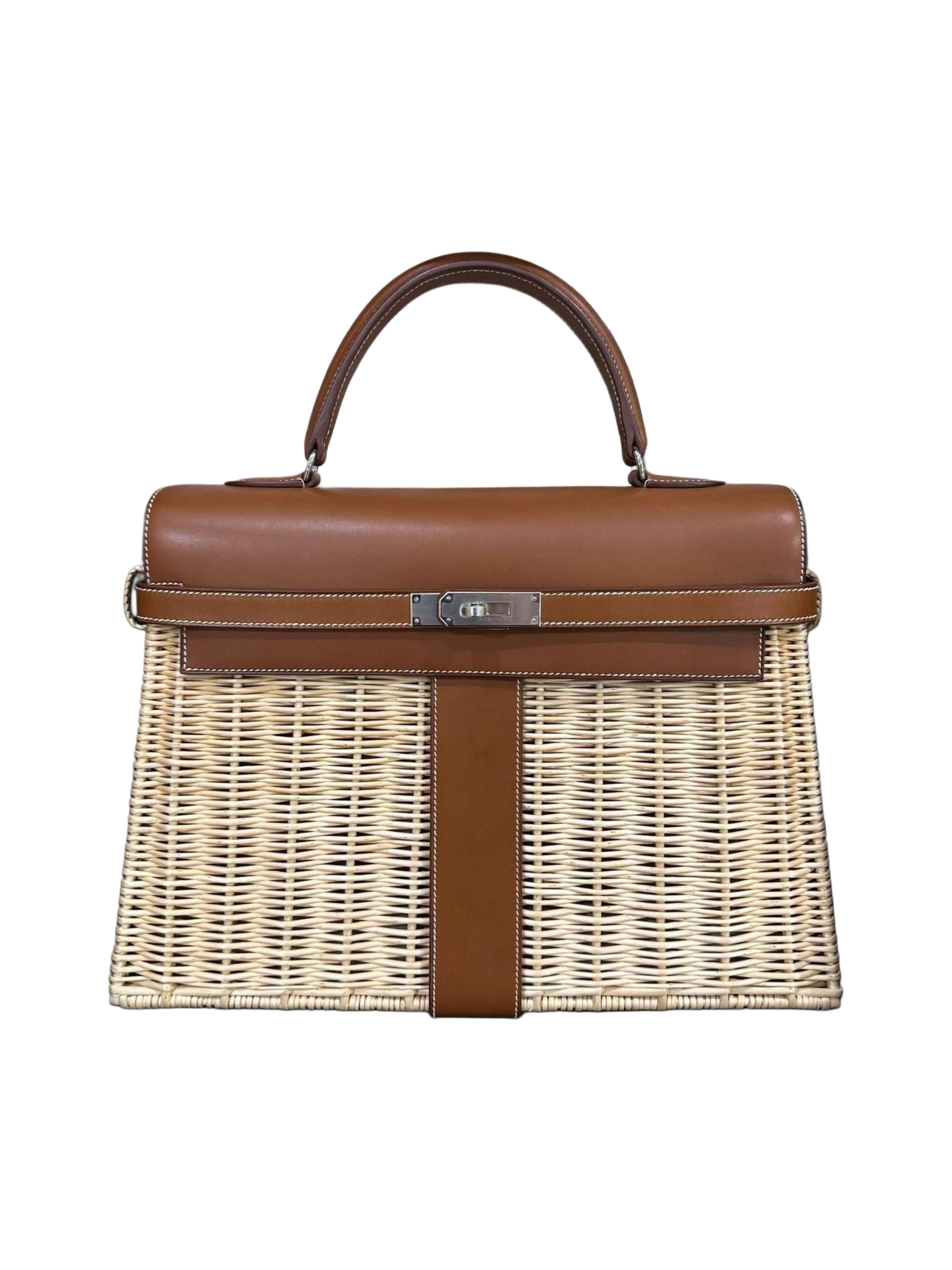 Hermès Kelly 35 Picnic Barenia New unused Phw stamp K35