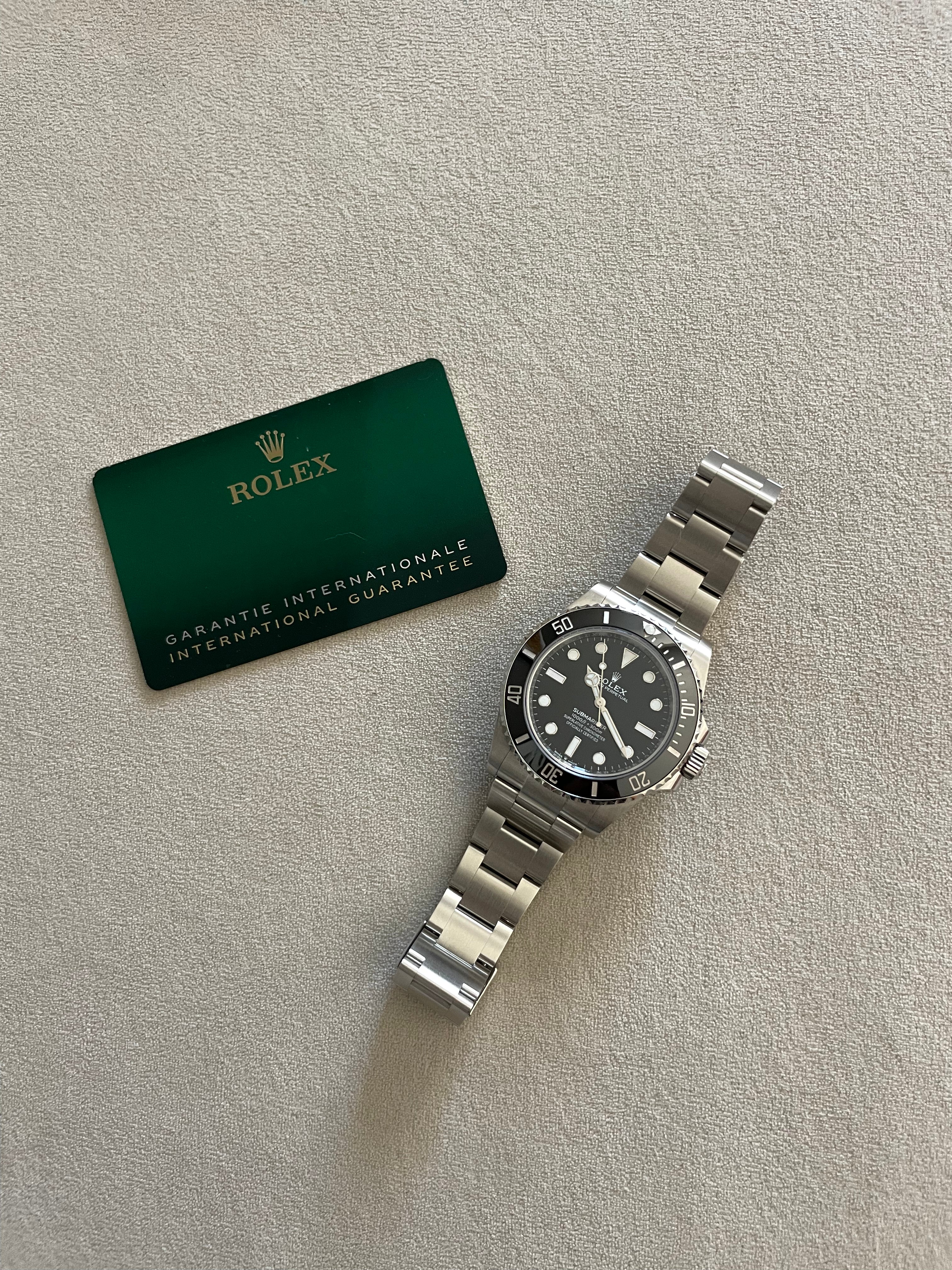 Rolex Submariner 41mm Black Dial 124060