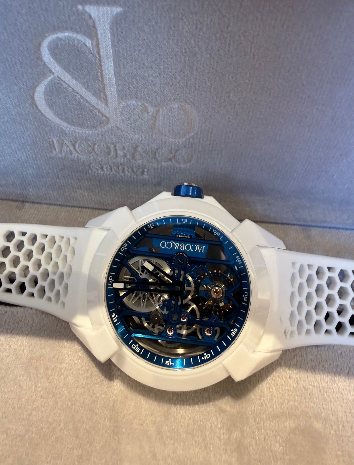 Jacob & Co. Epic X Ceramic 44mm Blue PVD