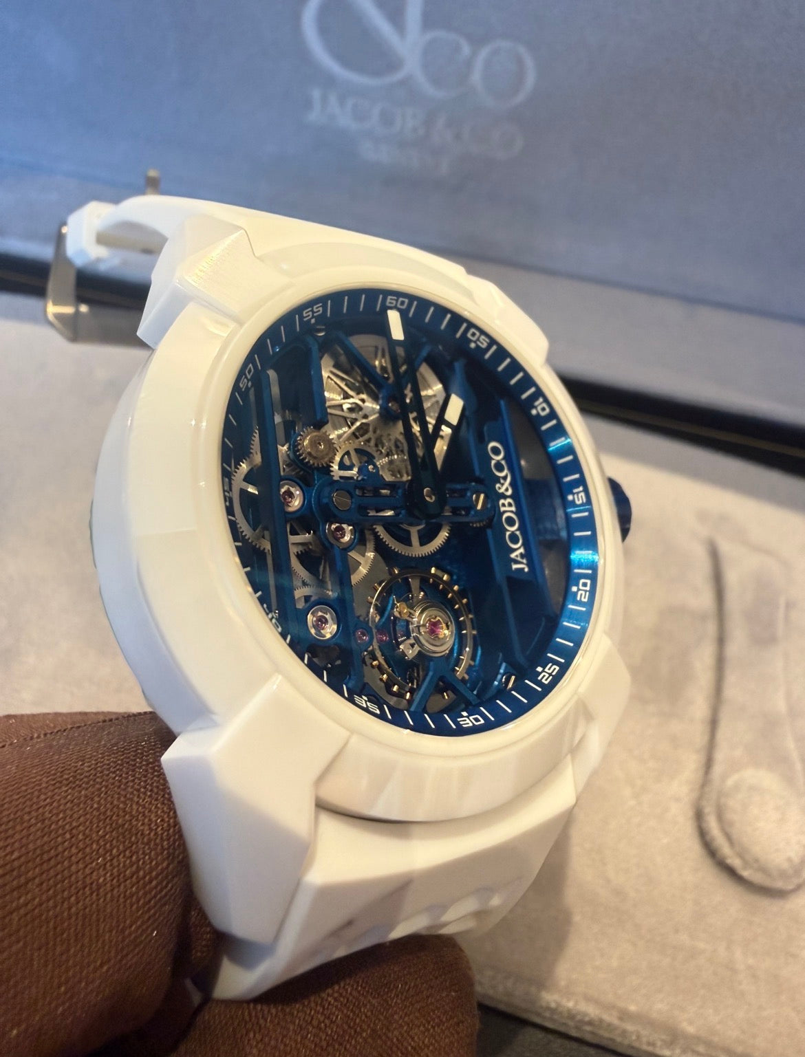 Jacob & Co. Epic X Ceramic 44mm Blue PVD