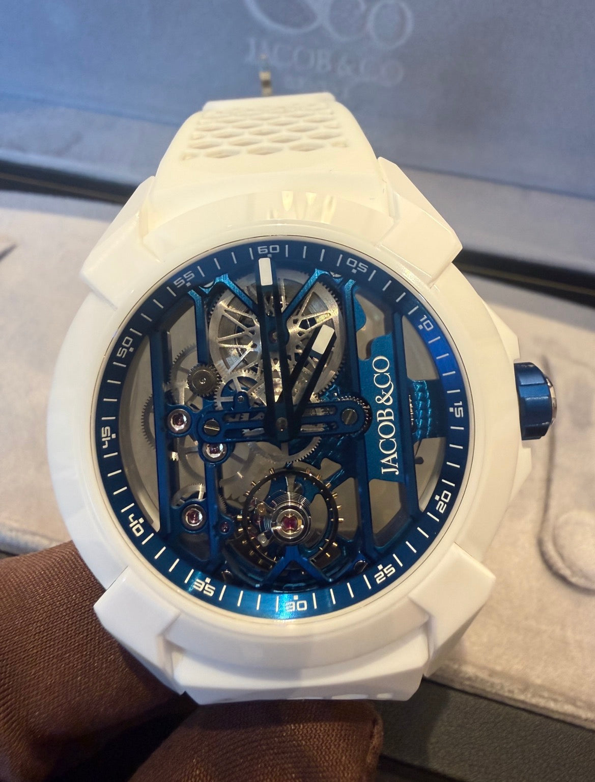 Jacob & Co. Epic X Ceramic 44mm Blue PVD