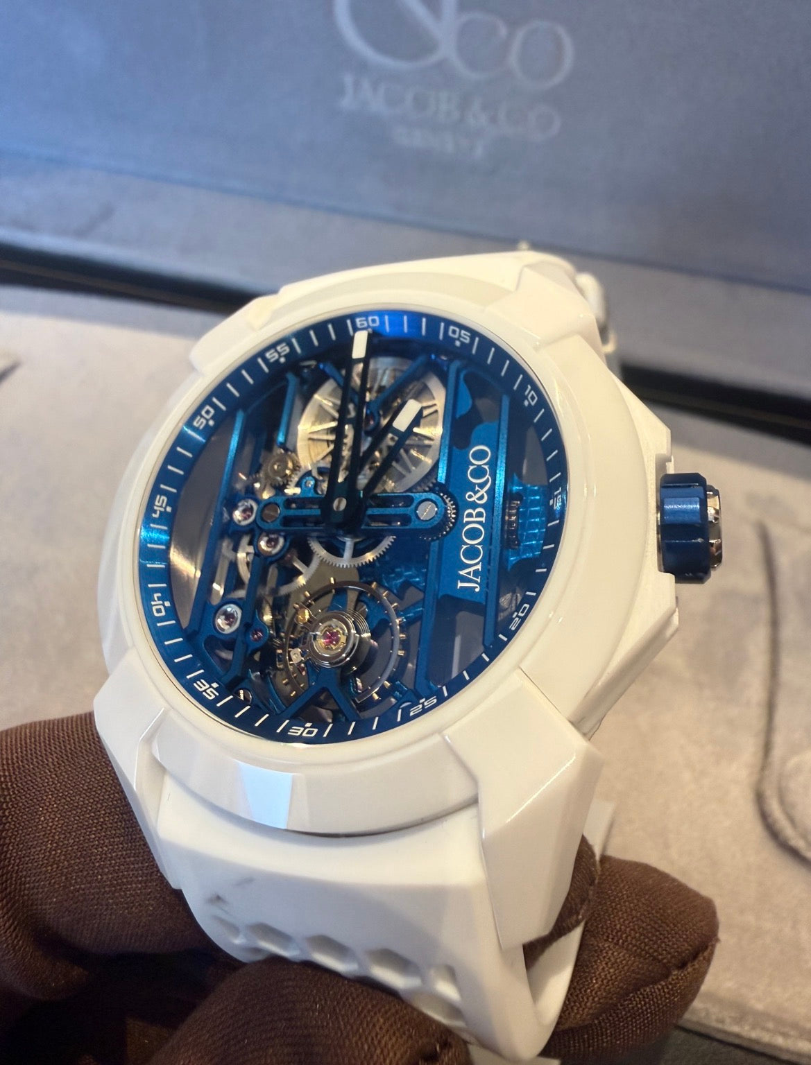 Jacob & Co. Epic X Ceramic 44mm Blue PVD