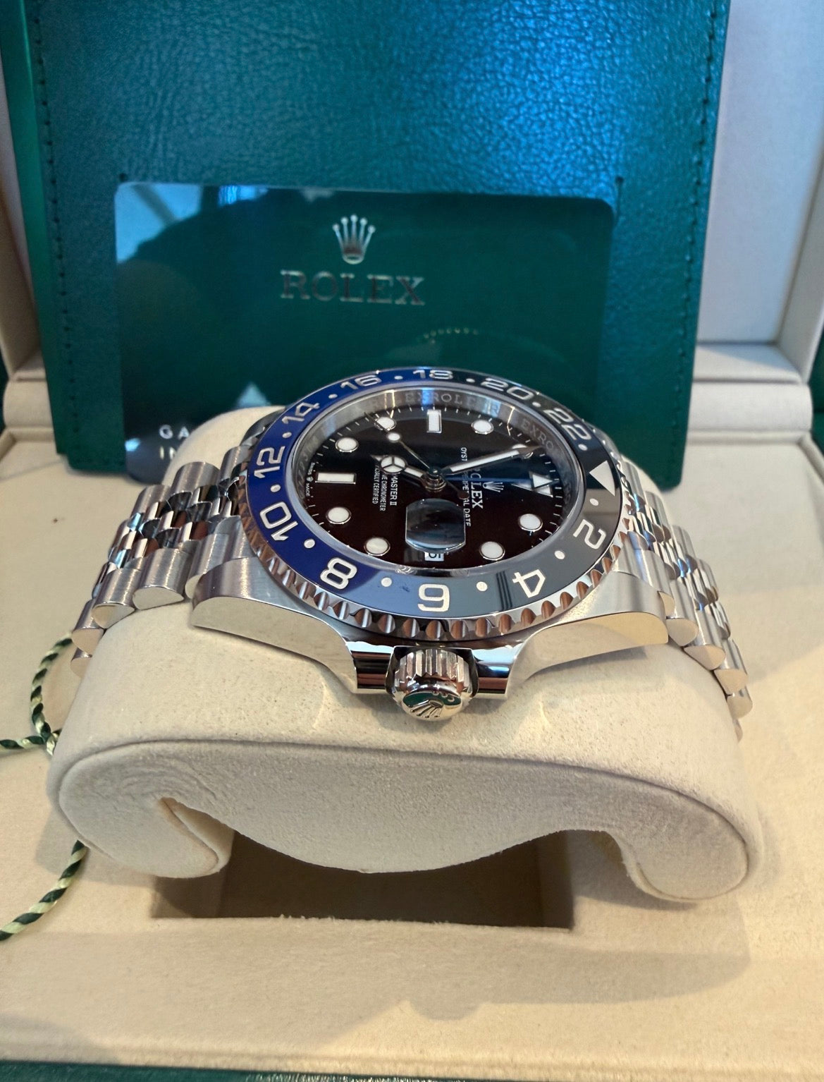 Rolex GMT Master II Batgirl 126710BLNR