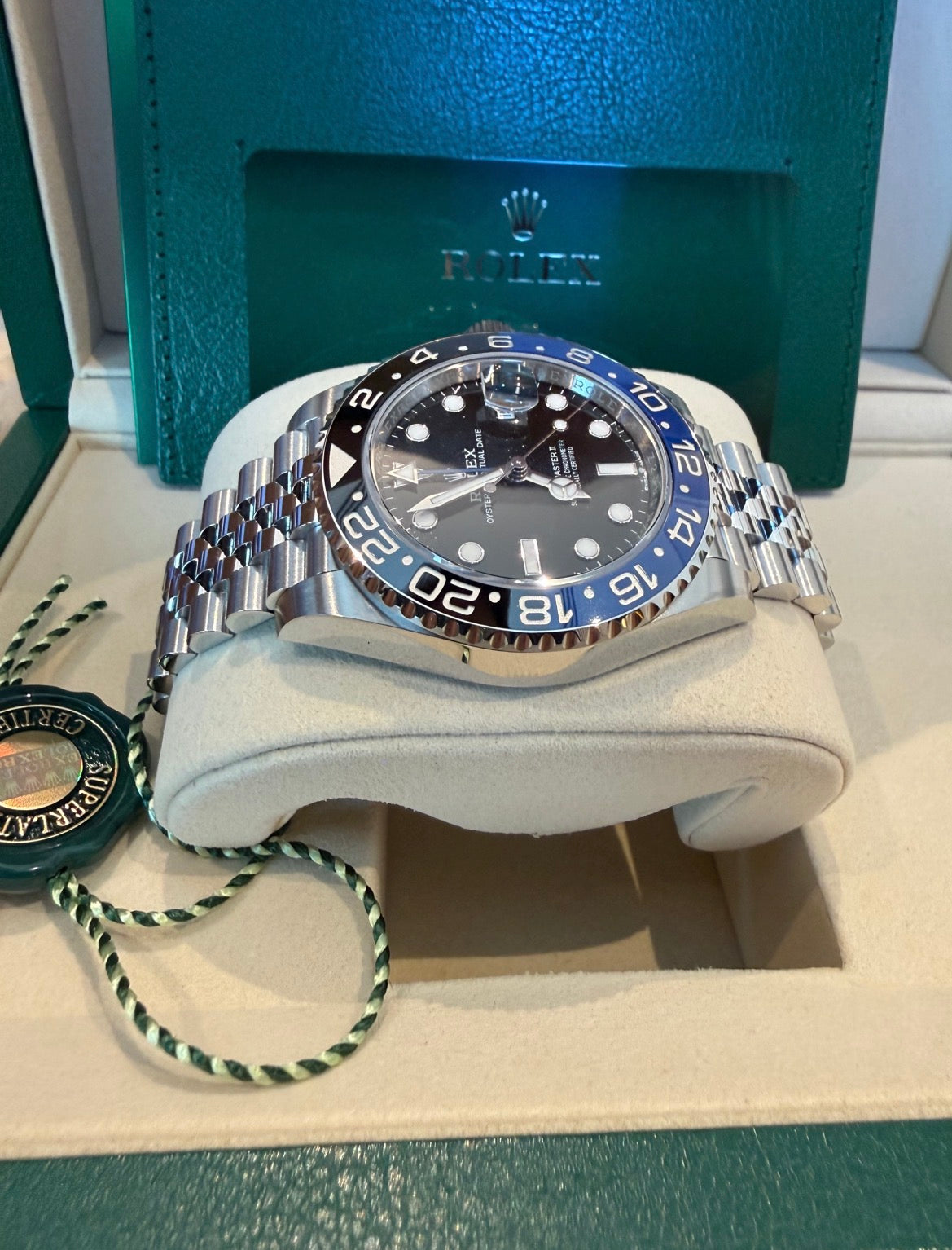Rolex GMT Master II Batgirl 126710BLNR