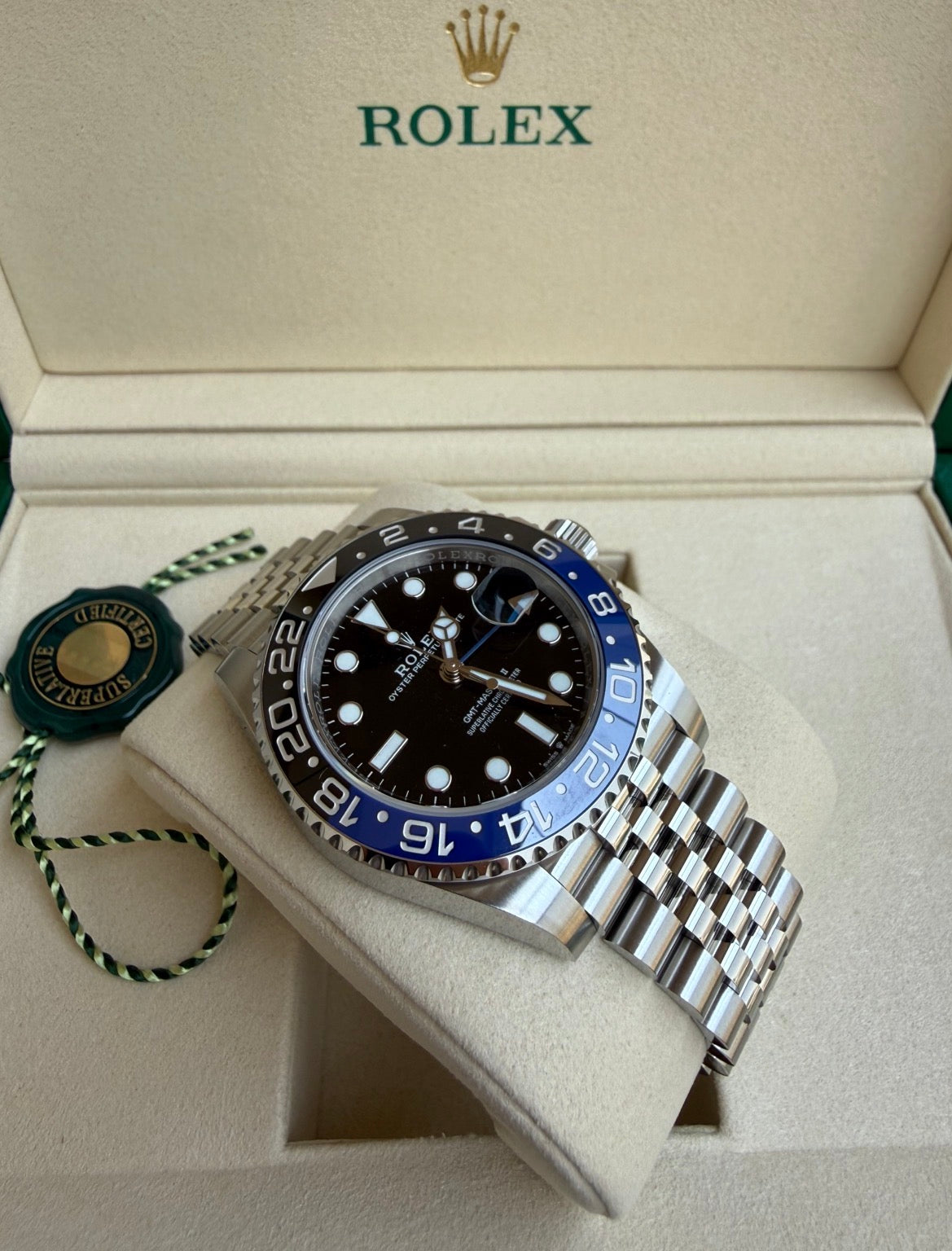 Rolex GMT Master II Batgirl 126710BLNR