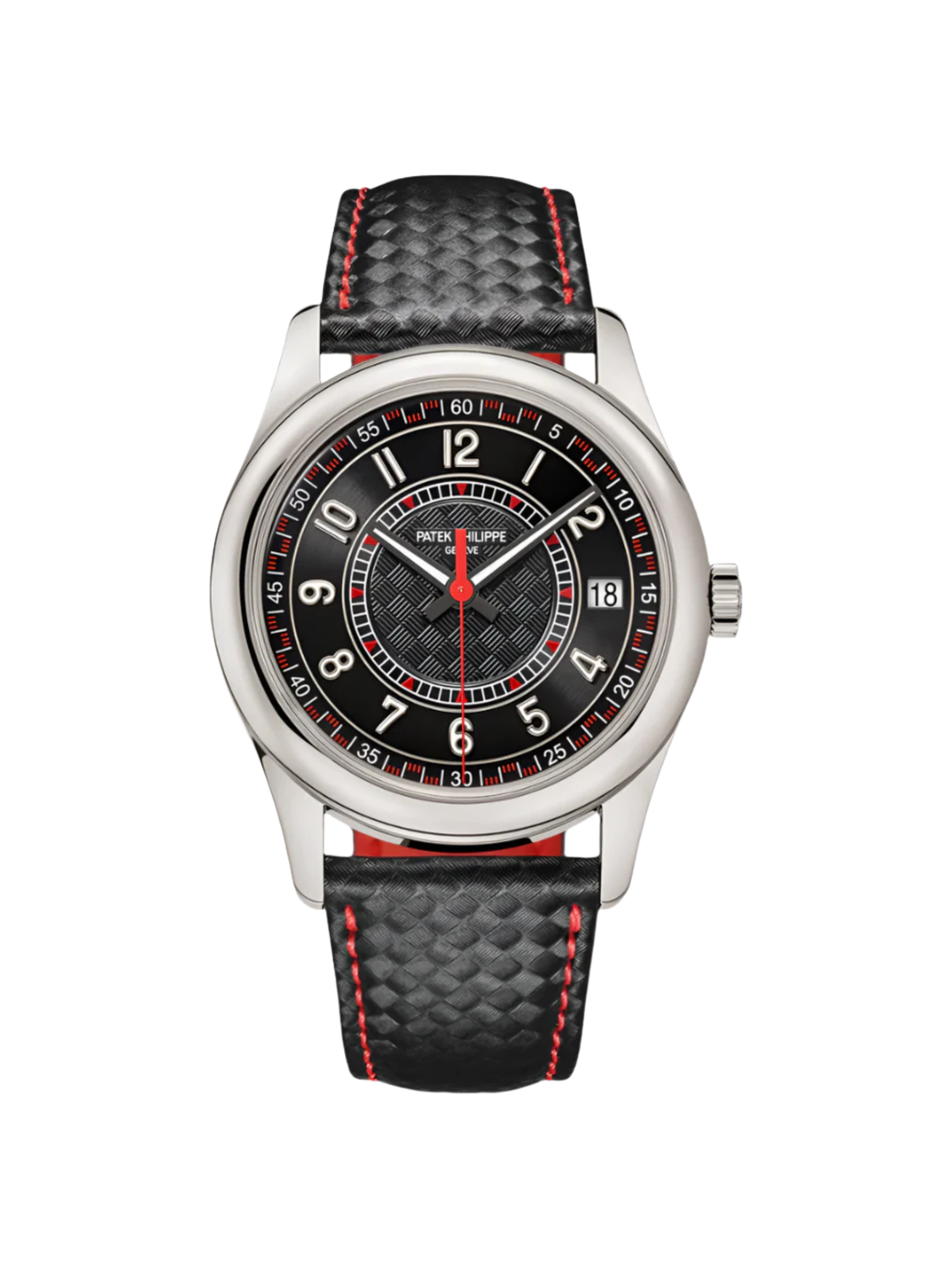 Patek Philippe - Calatrava Black & Red Dial 6007-010
