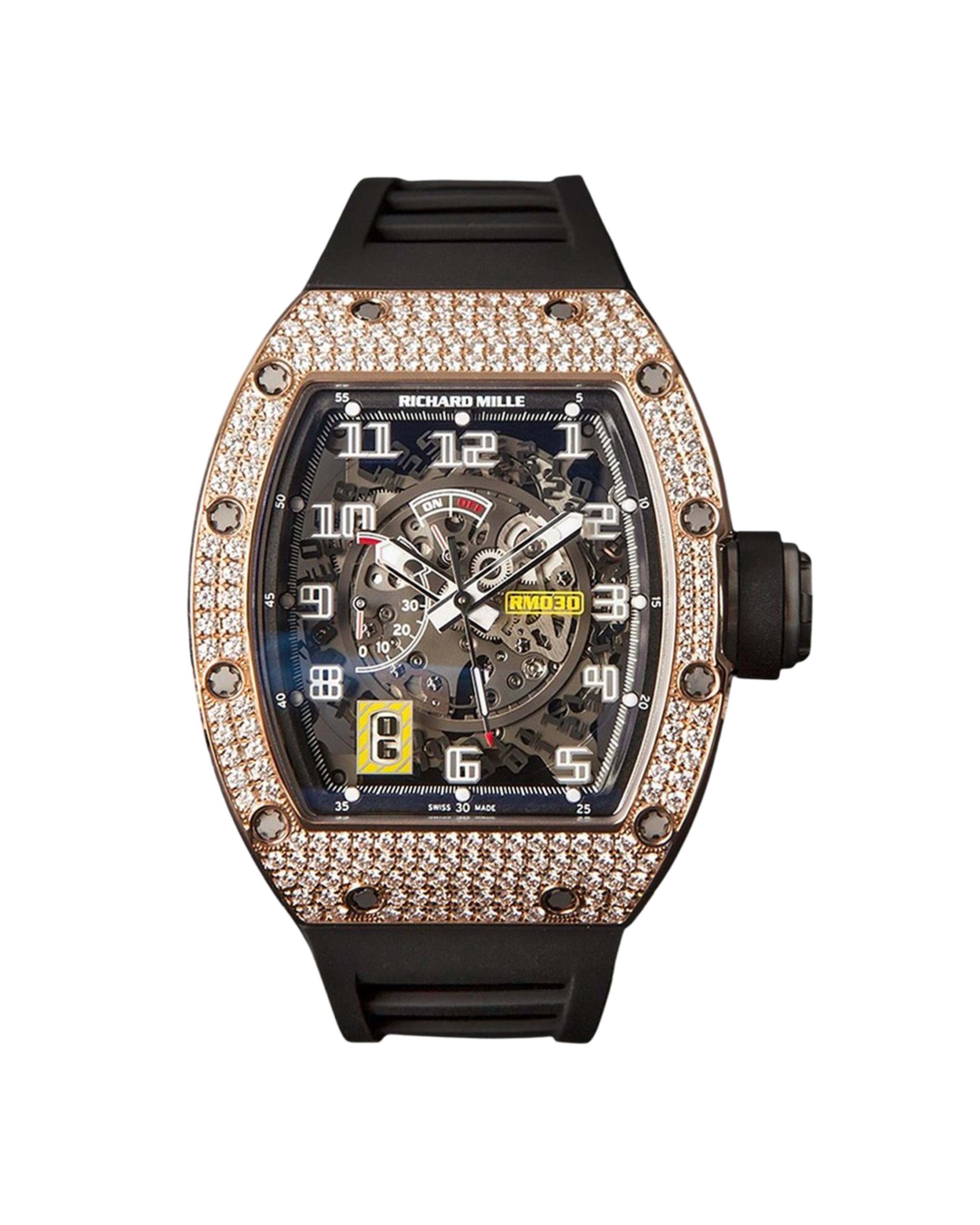 Richard Mille Yellow Gold Diamonds RM030