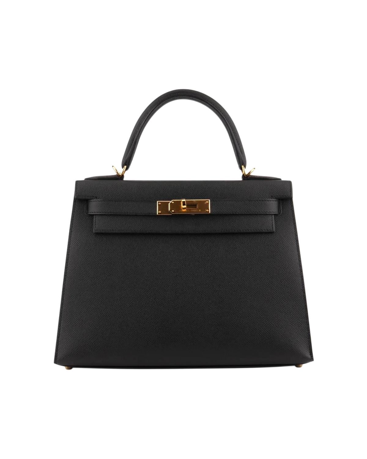 Hermès Kelly 28 Epsom Black GHW