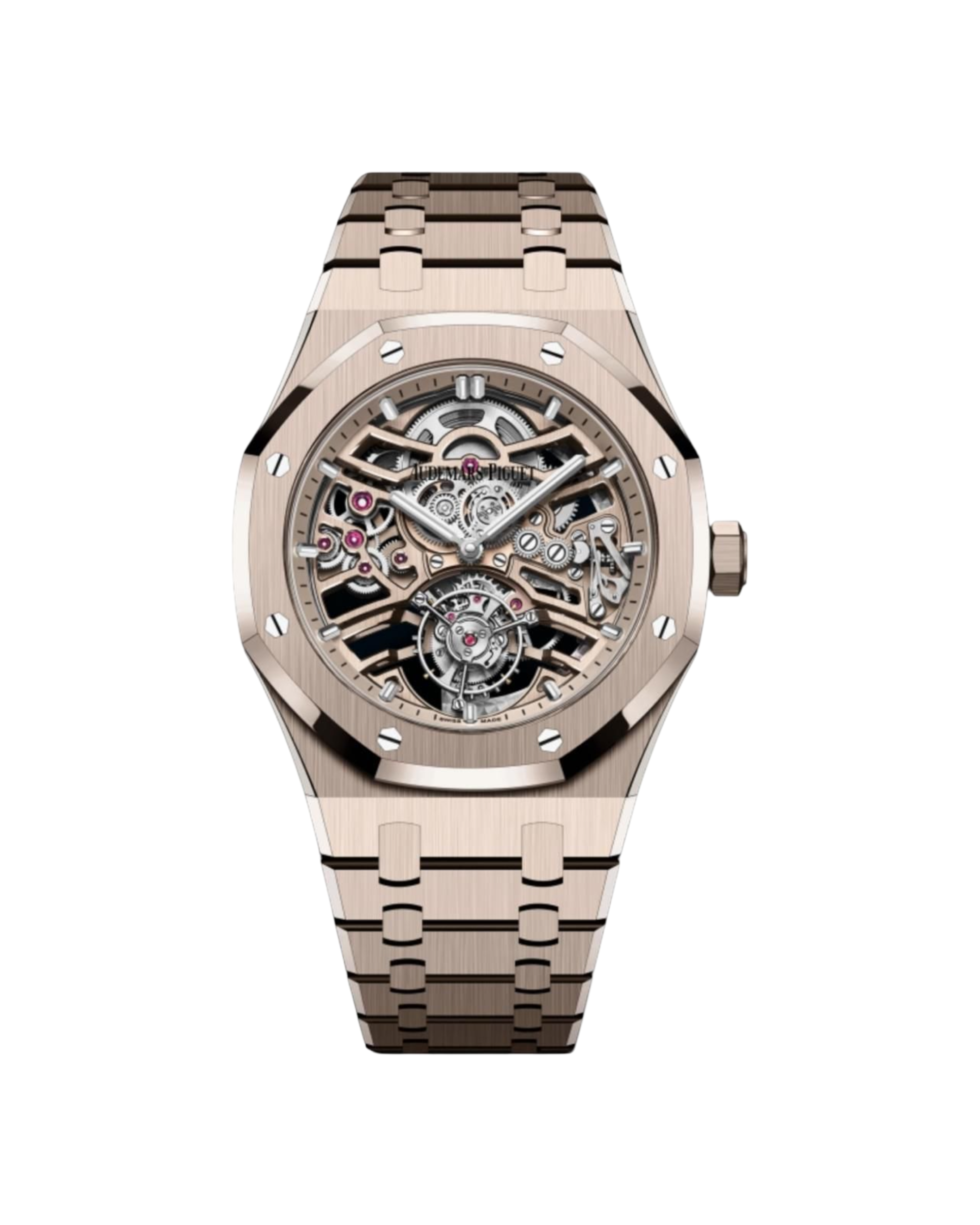 Audemars Piguet Royal Oak Tourbillon Openworked Dial Sand Gold 26735SG.OO.1320SG.01