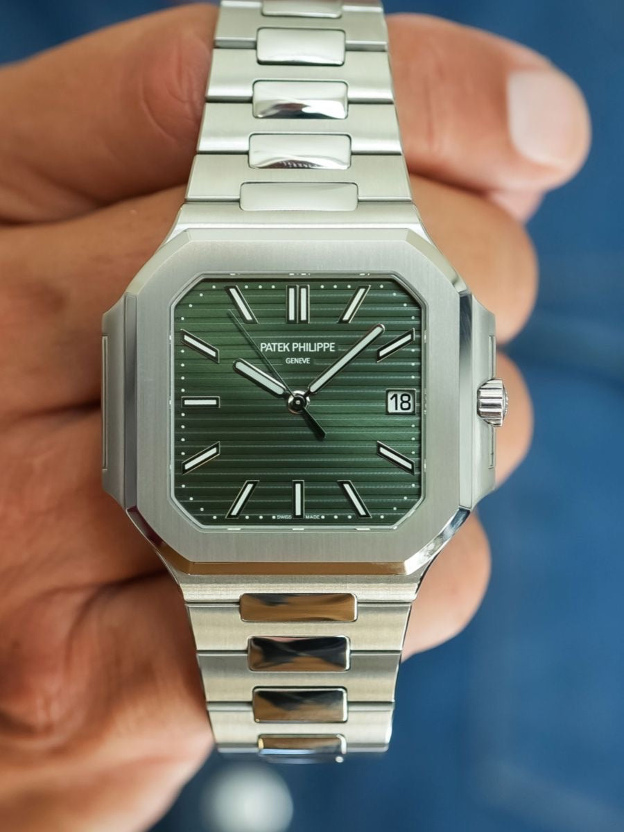 Patek Philippe Cubitus Olive Green Dial 5821/1A