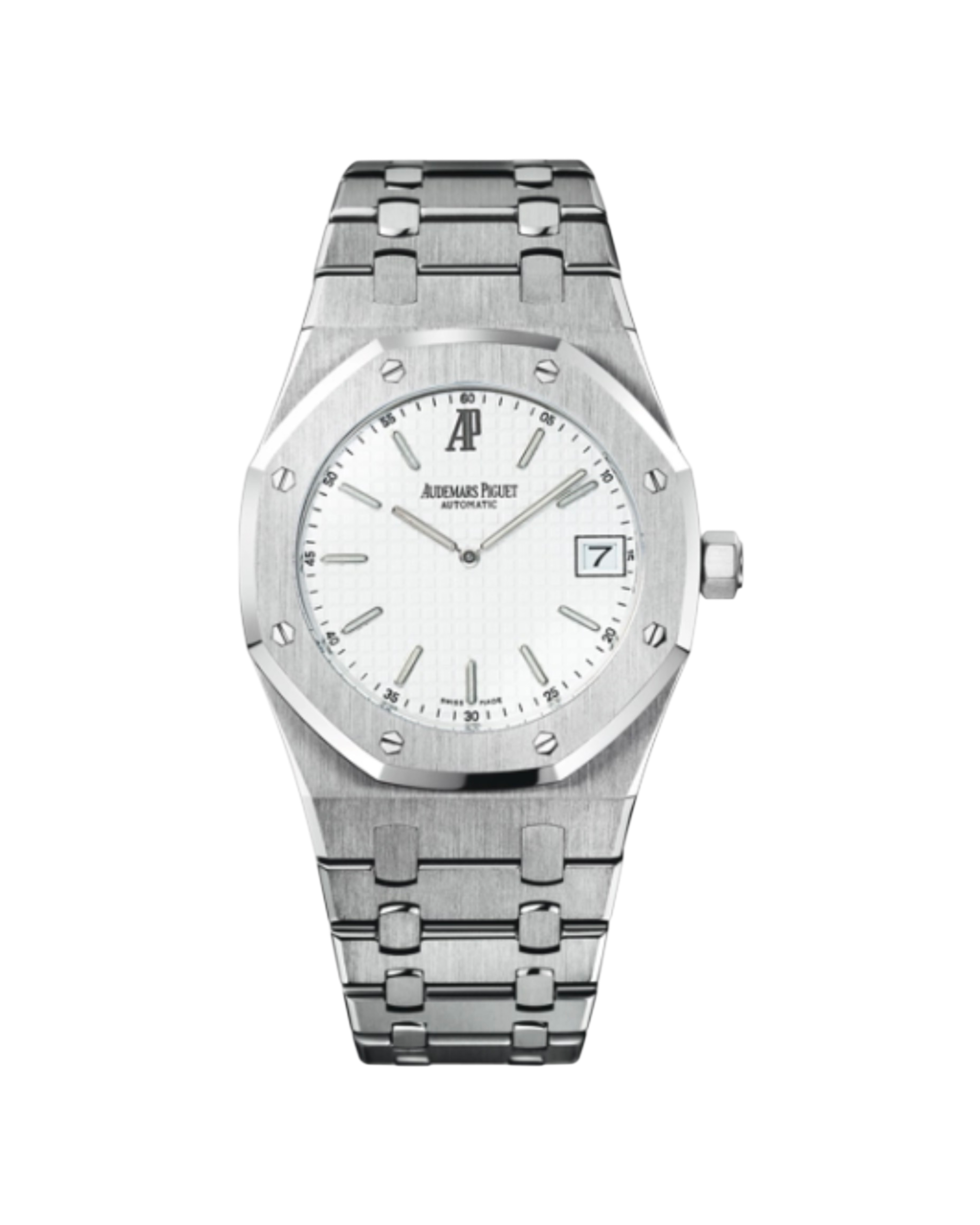 Audemars Piguet Royal Oak 'Jumbo' Extra-Thin Stainless Steel White Dial 15202ST