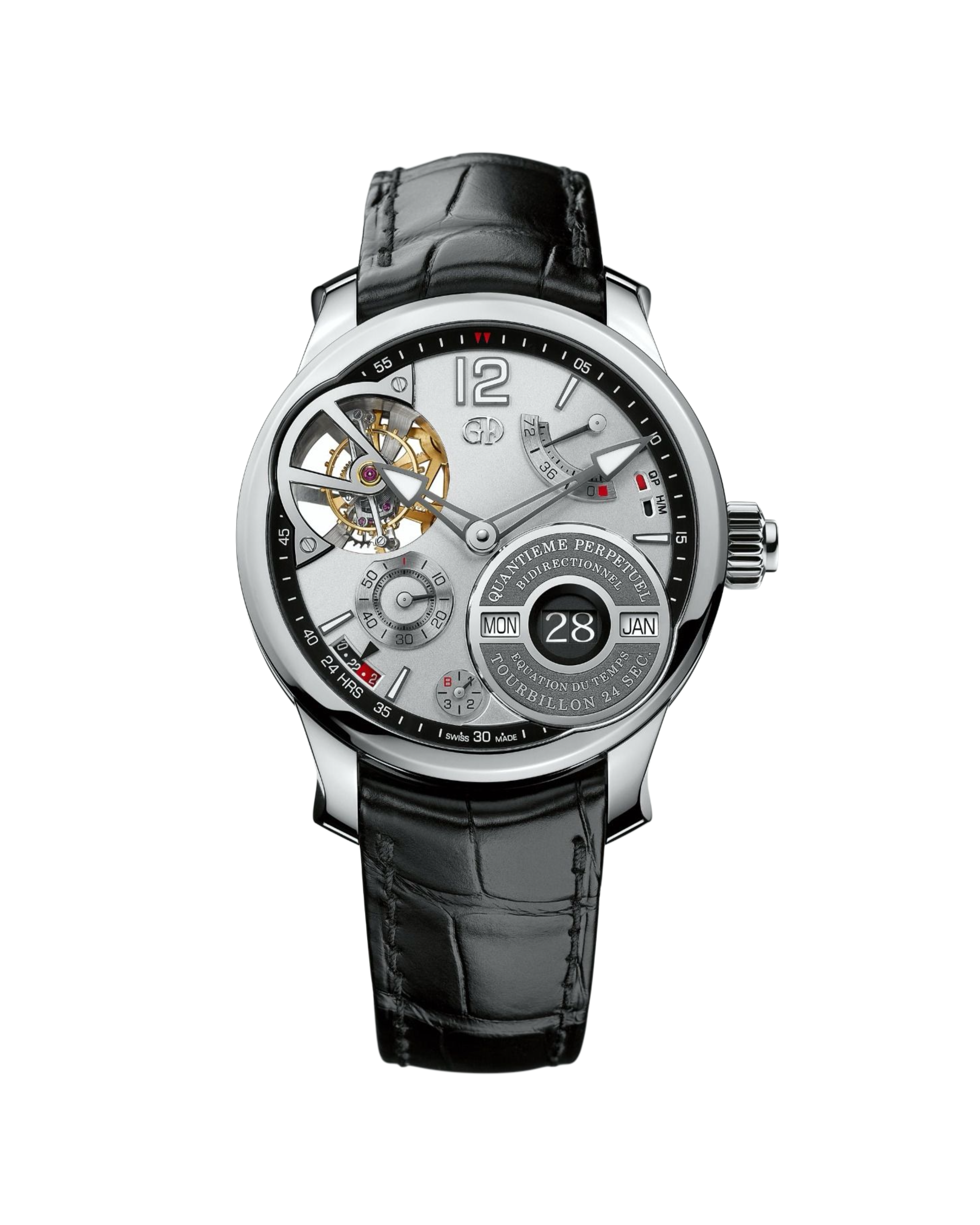 Greubel Forsey QP à Équation White Gold Black Straps