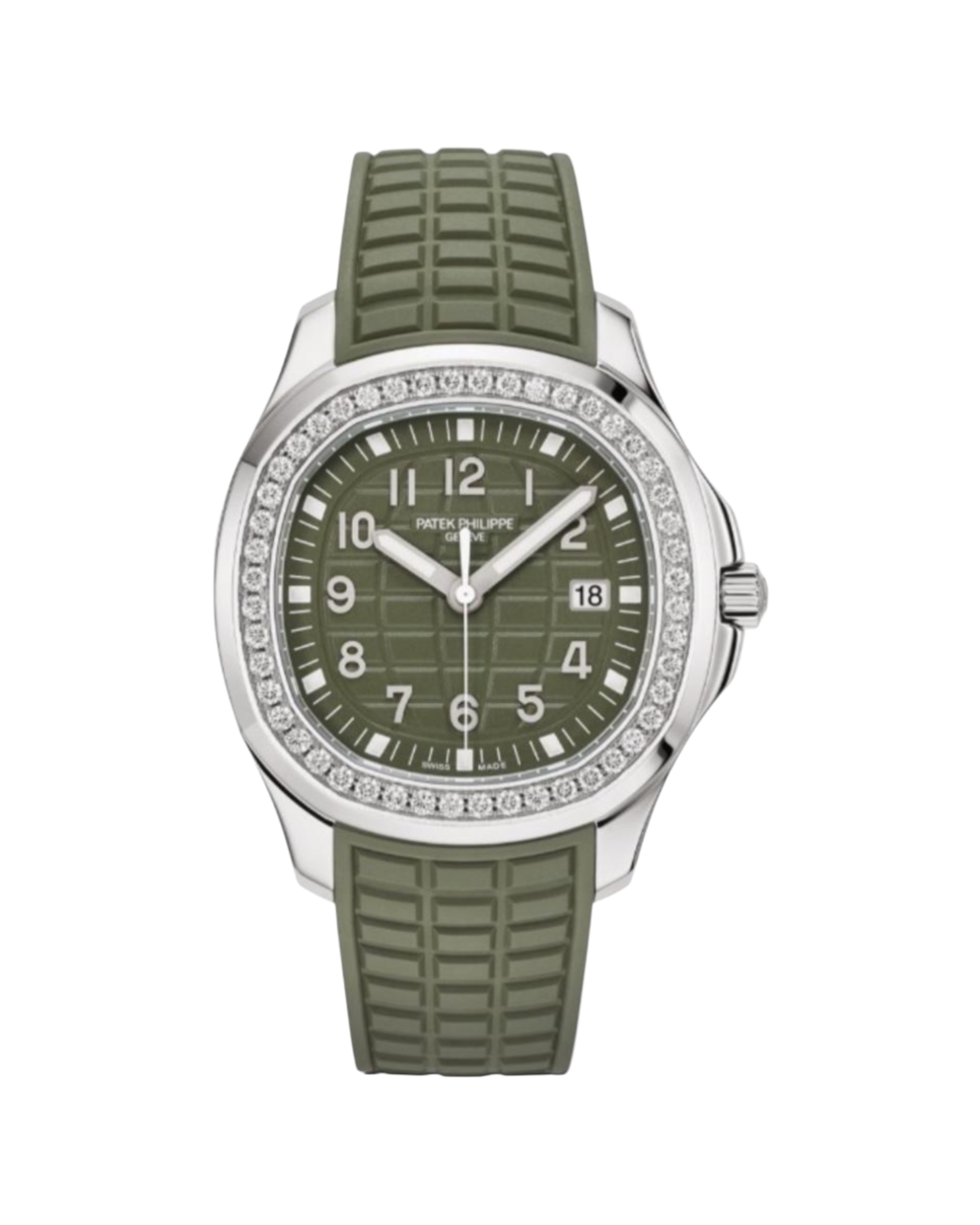 Patek Philippe Aquanaut Luce Green Diamond Bezel 5267