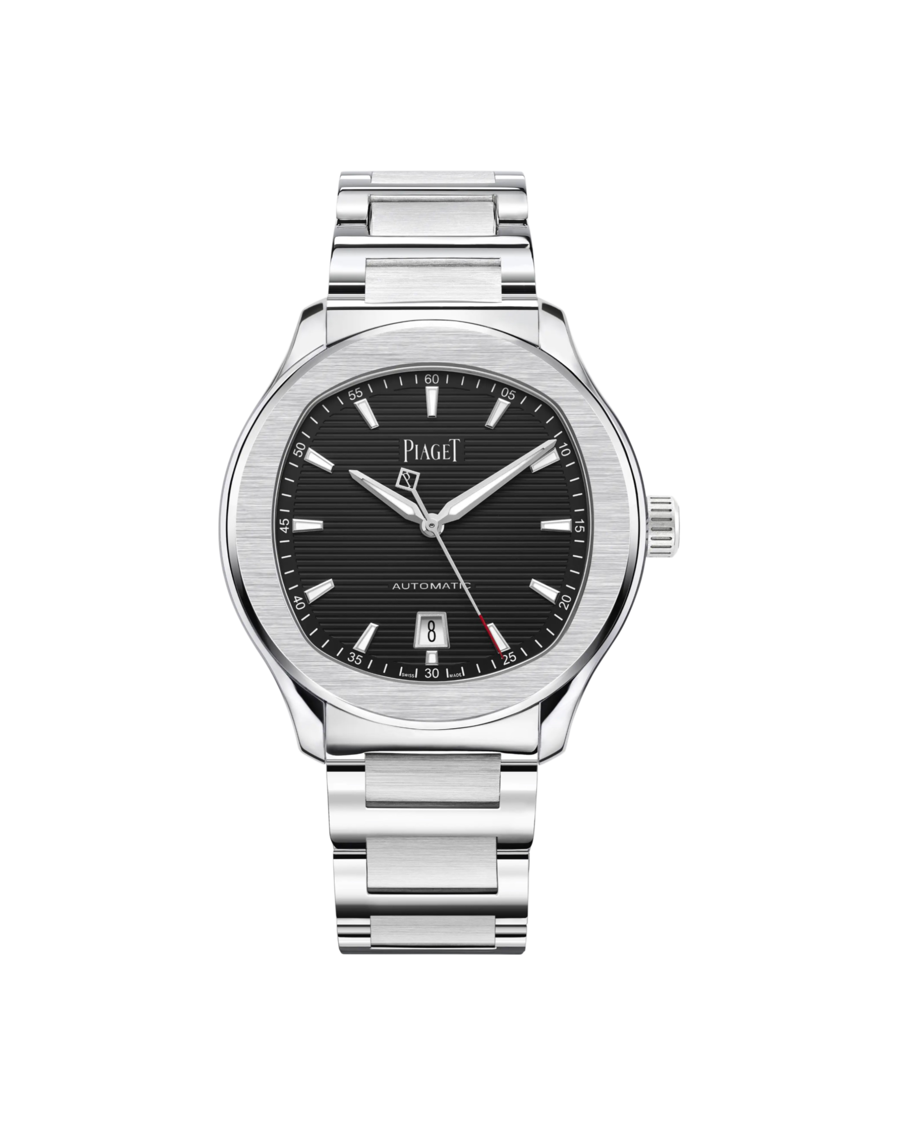 Piaget Polo Date Stainless Steel Black Dial G0A41002