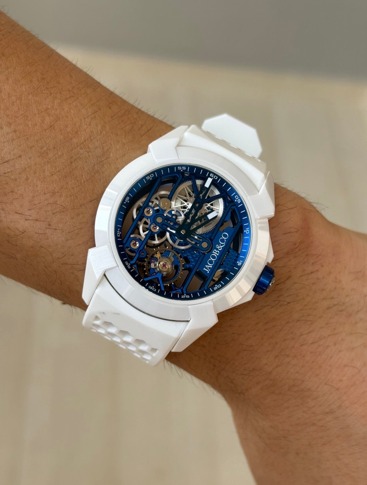 Jacob & Co. Epic X Ceramic 44mm Blue PVD