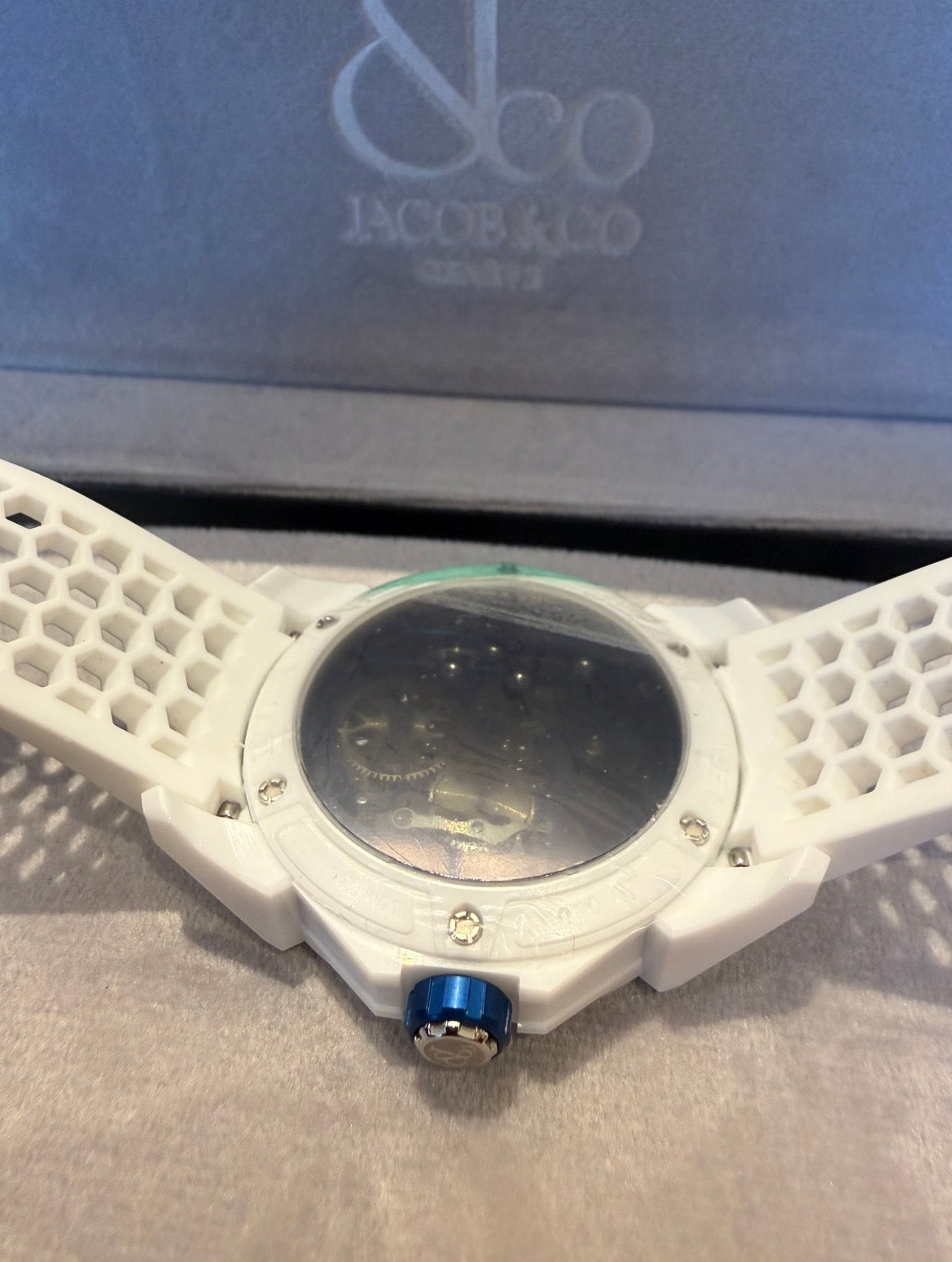 Jacob & Co. Epic X Ceramic 44mm Blue PVD