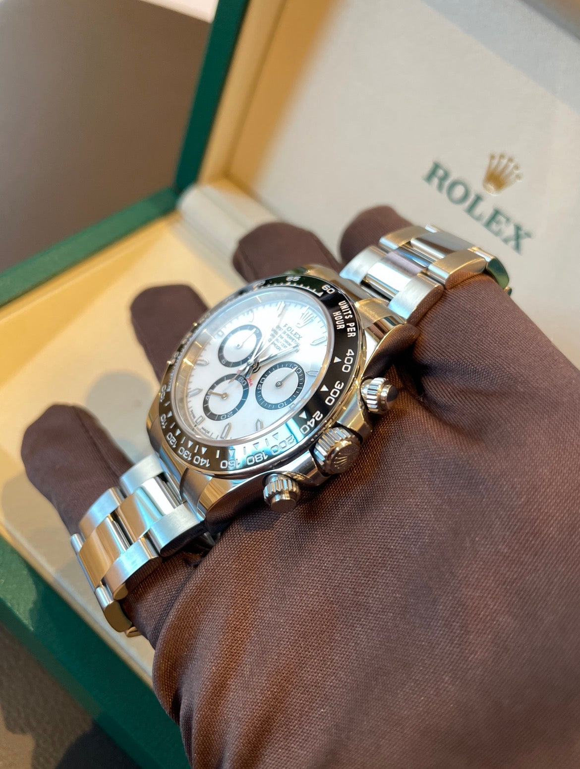 Rolex Cosmograph Daytona Panda White Dial 126500LN