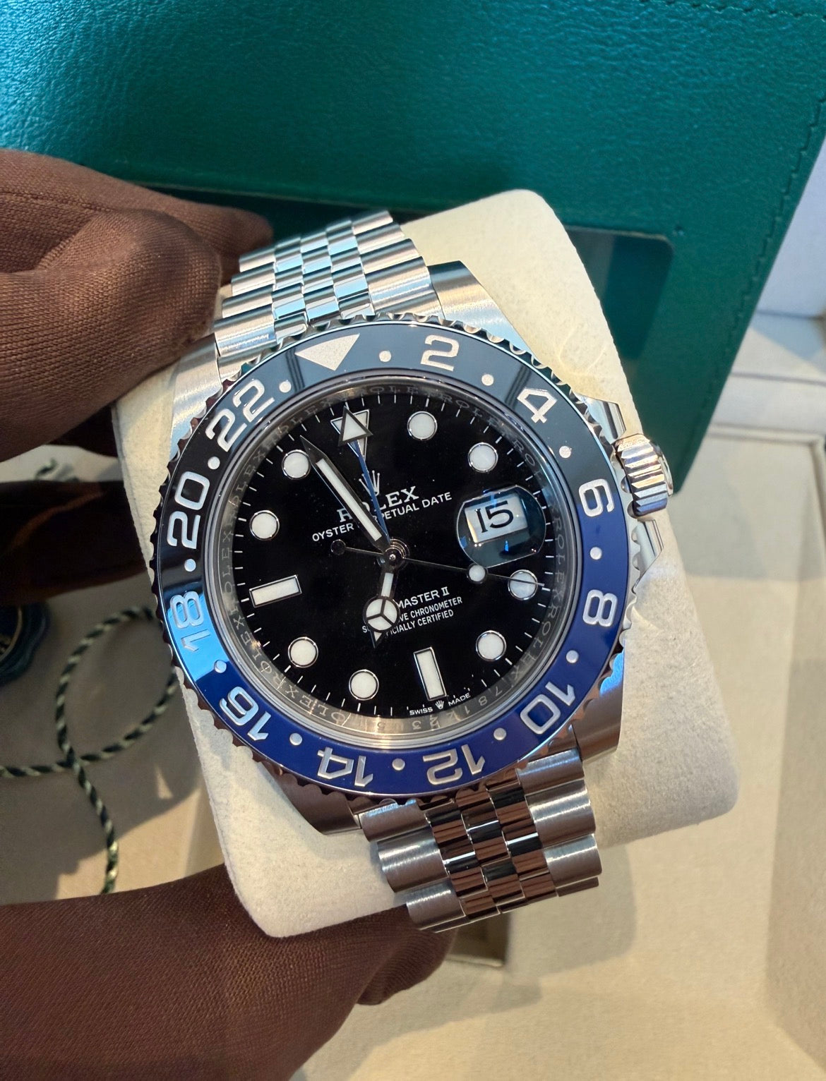 Rolex GMT Master II Batgirl 126710BLNR