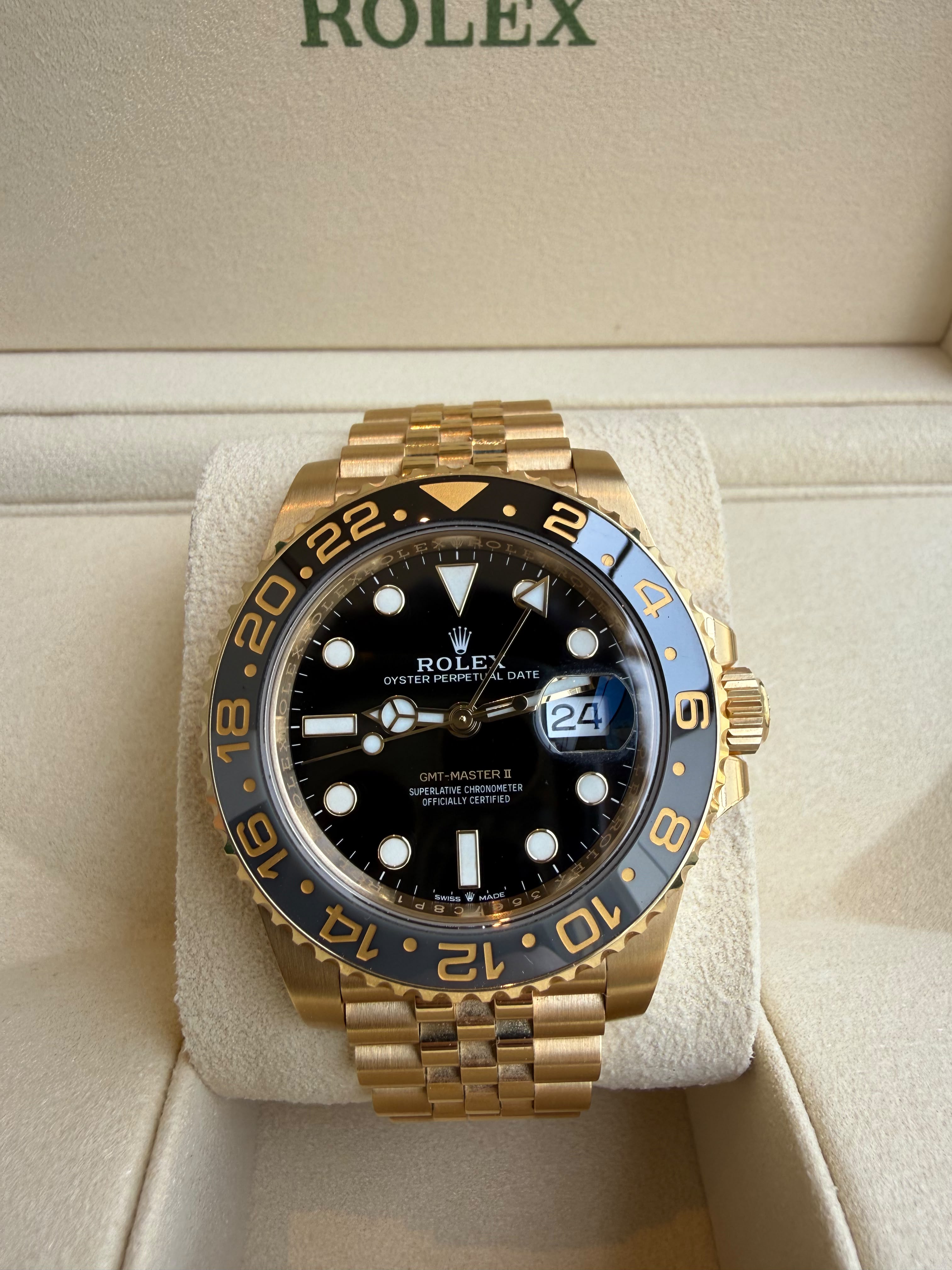 Rolex GMT Master II Zombie 40mm 126718GRNR