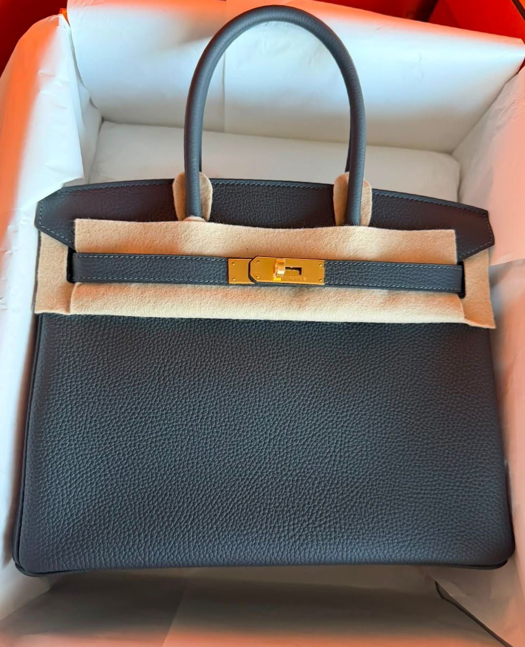 Birkin 30 Gris Misty Togo