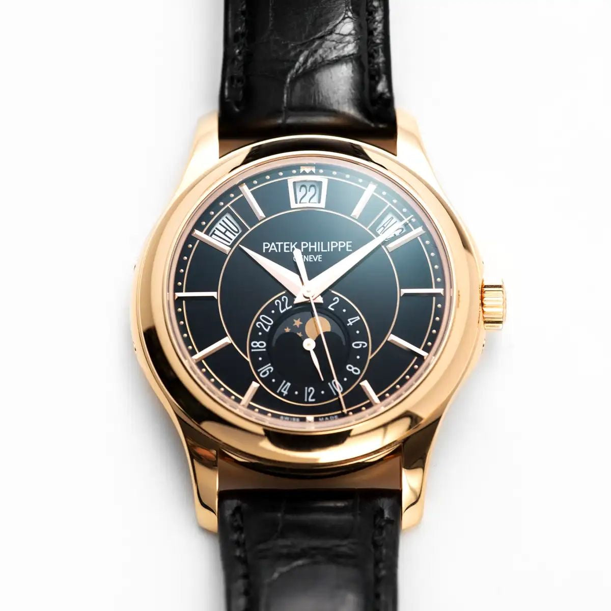 Patek Philippe Complications Black Dial 5205R-010